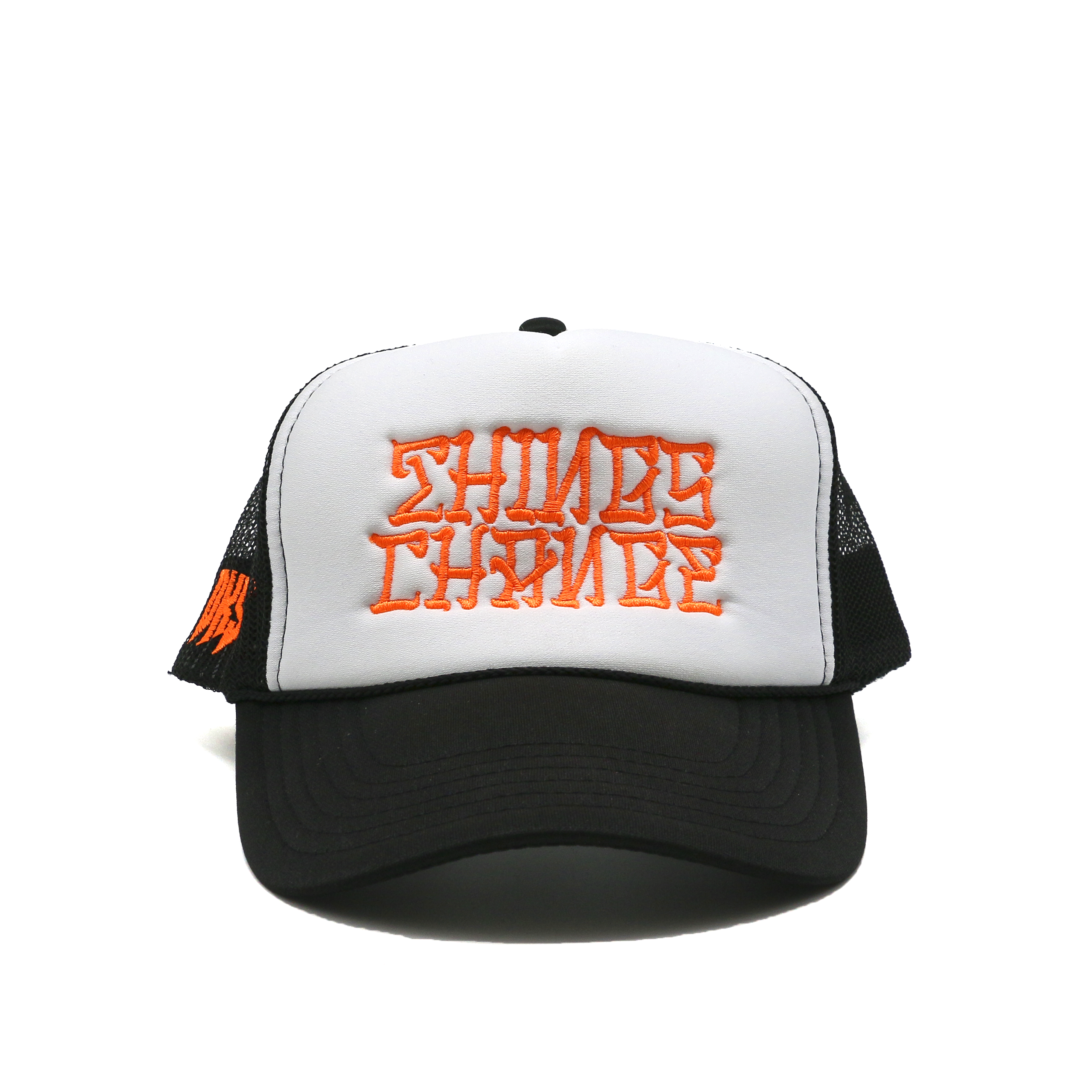 DKS "Things Change" Trucker Hat (Black/White/Orange)