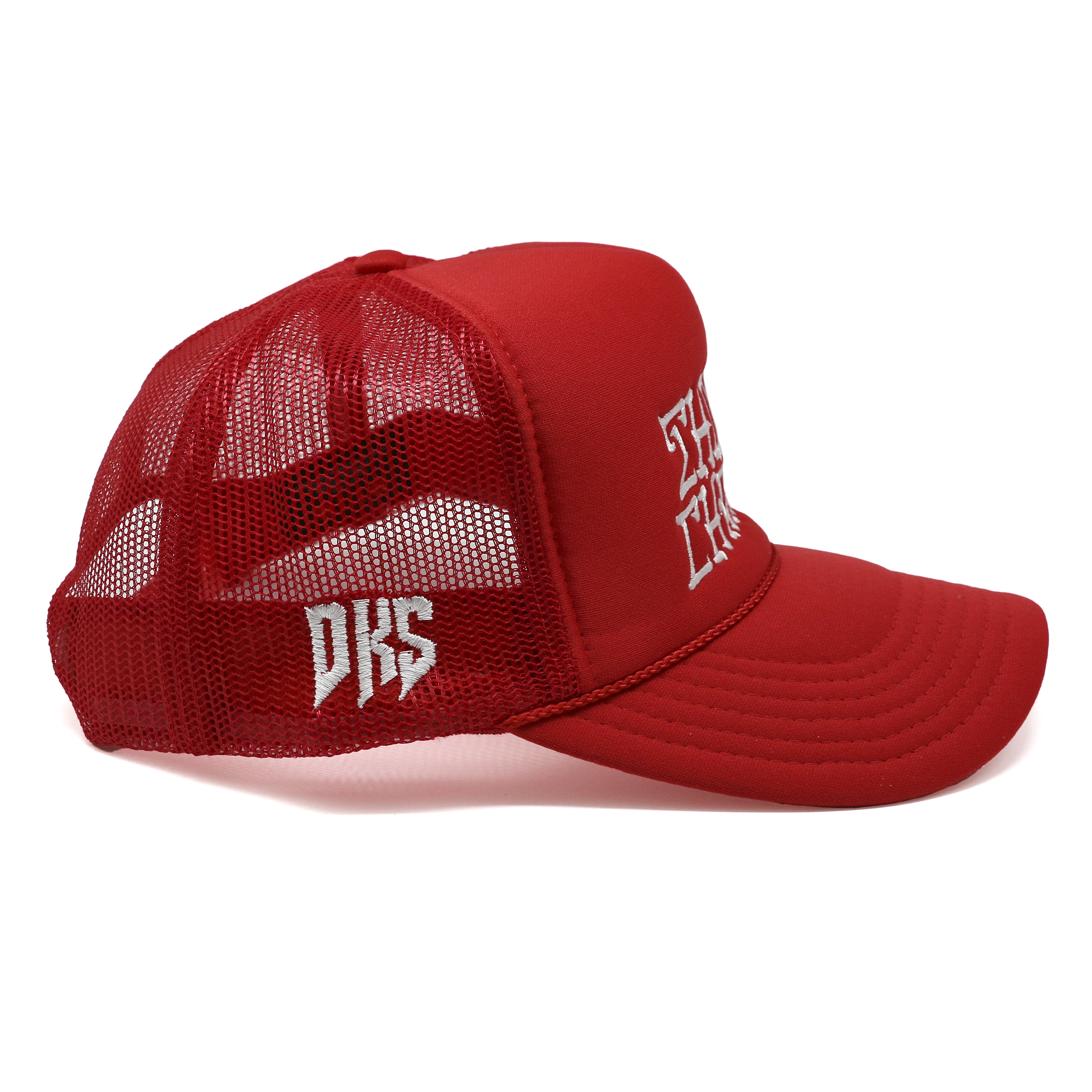 DKS "Things Change" Trucker Hat (Red/White)