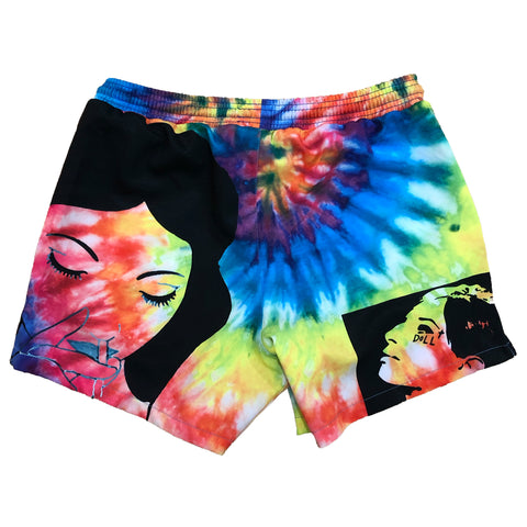 DKS "Wonderland" Tie-Dye Lounge Shorts