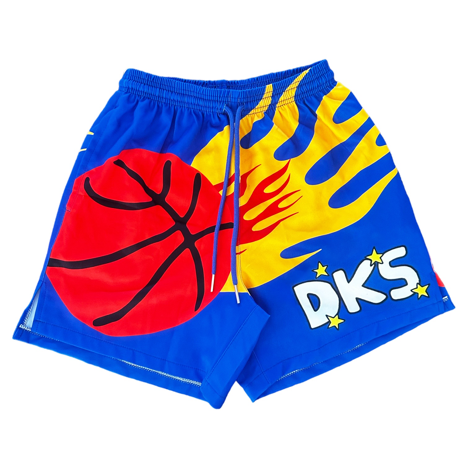DKS "Hoops" Blue Lounge Shorts