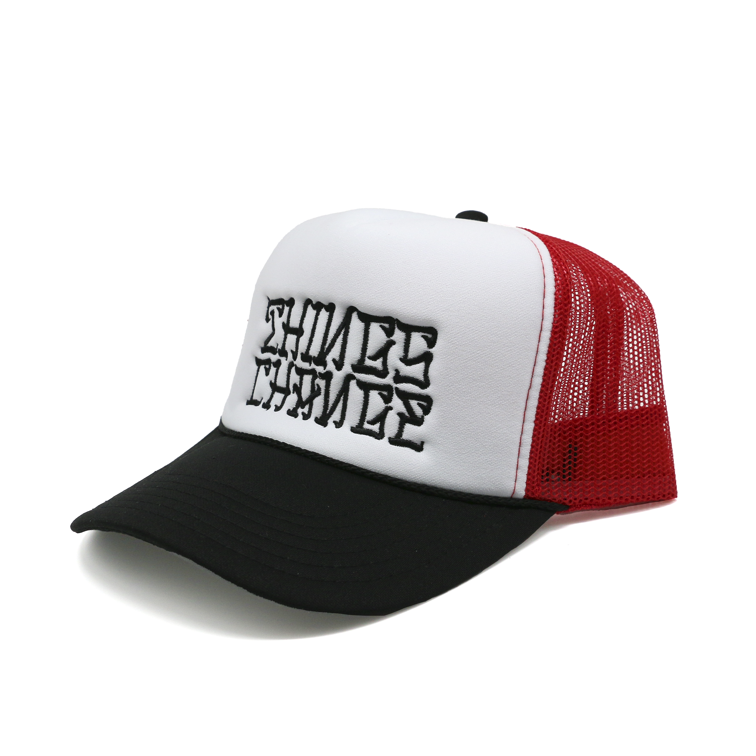 DKS "Things Change" Trucker Hat (Black/White/Red)