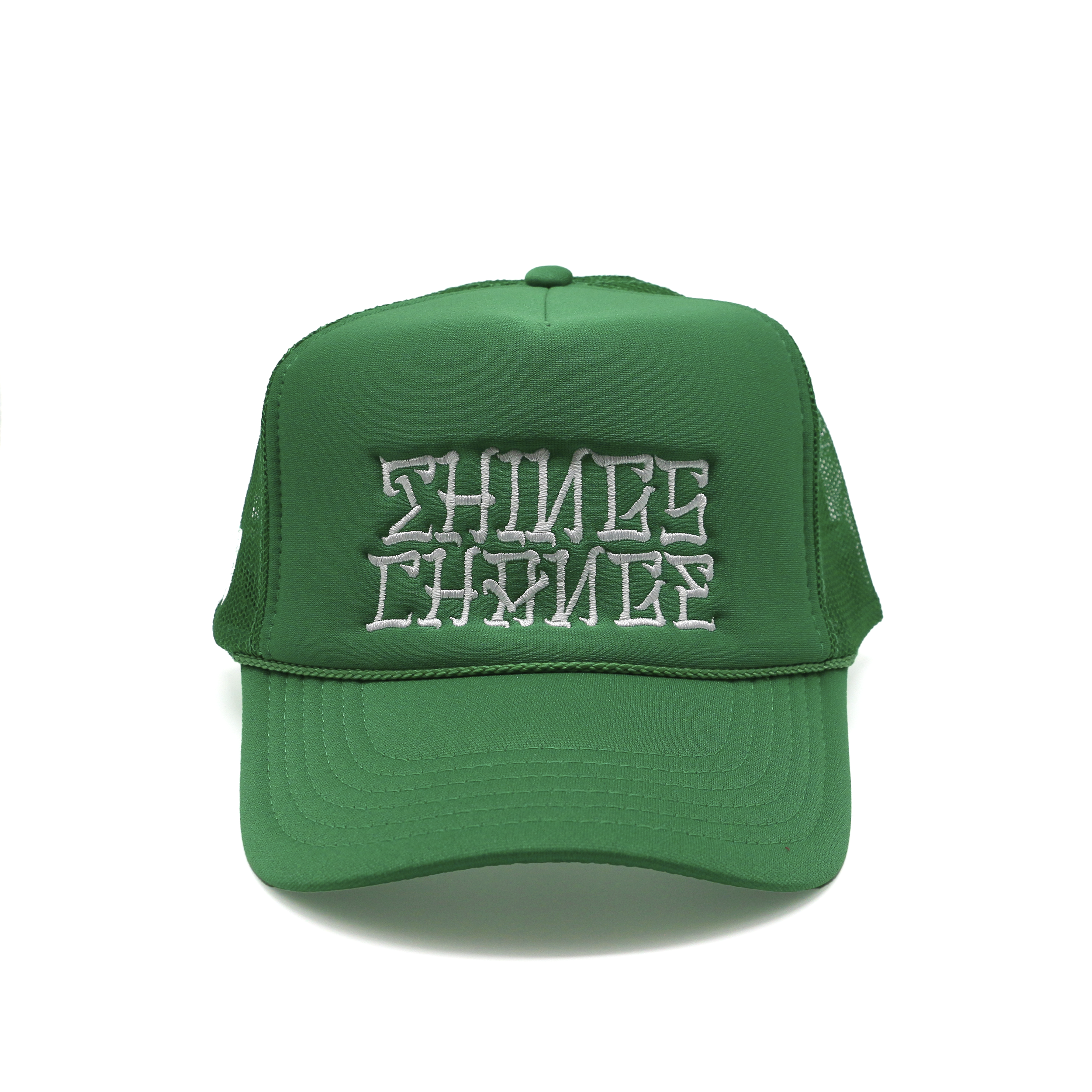 DKS "Things Change" Trucker Hat (Green/White)
